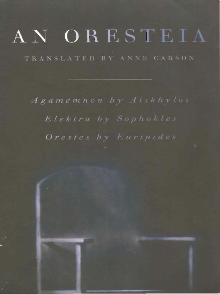 Book Details, PDF, Oresteia
