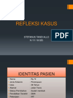 Refleksi Kasus: Stefanus Tandi Allo N 111 18 025