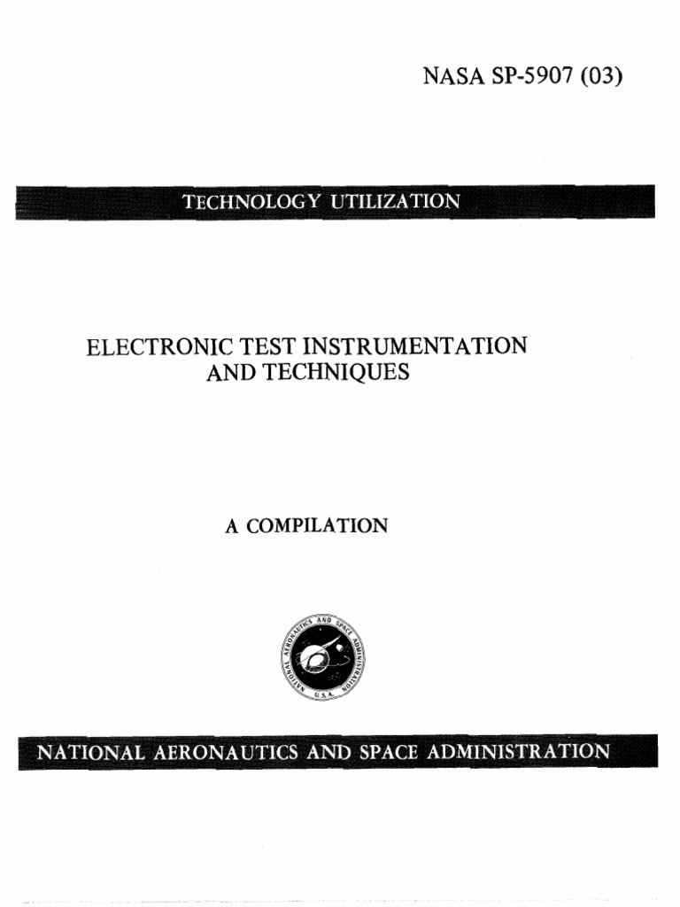 Electronic Test Techniques Guide | PDF | Vacuum Tube | Inductor