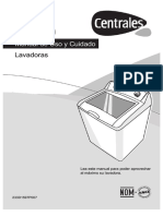 Manual de Lavadora Centrales