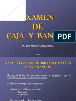 25 Examen Caja y Bancos