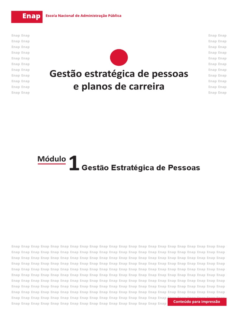 Gestão Estratégica de Pessoas e Planos de Carreira | PDF | Competência ...