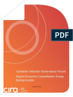 Canadian Internet Forum Digital Economy Backgrounder 