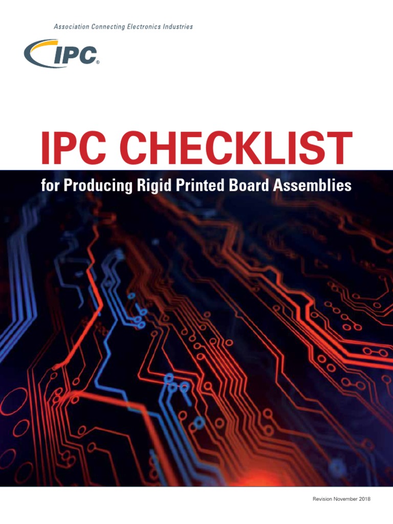 Ipc Assembly Guide Printed Circuit Board Electrical Engineering
