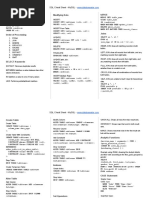 Select Modifying Data: SQL Cheat Sheet - Mysql