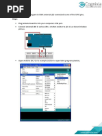 Plug Arduino Board To Into Your Computers USB Port. Connect External LED in Series With A 1 Kohm Resistor To Pin 11 As Shown in Below Picture