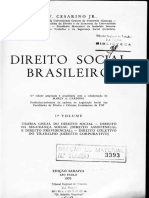 Direito Social Brasileiro Capitulos 3 A 10 Do Livro Antonio Cesarino JR