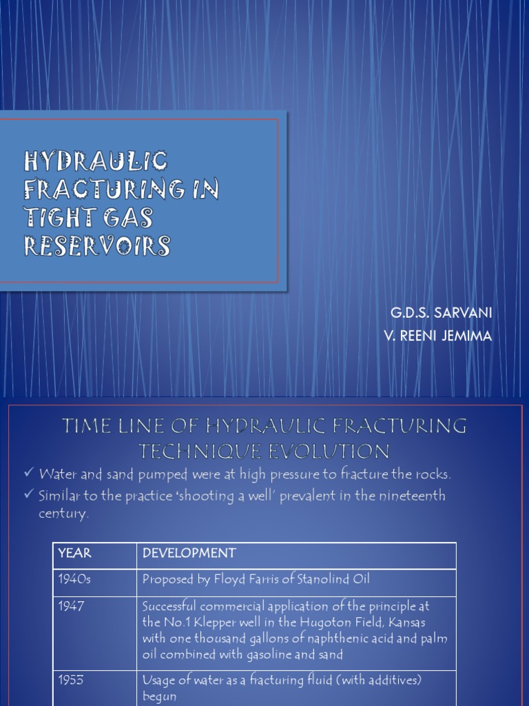 Hydraulic Fracturing in Tight Gas Reservoirs | PDF | Fracture Mechanics ...