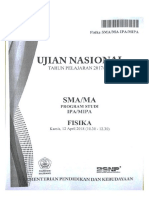 Soal Un Fisika Sma 2018