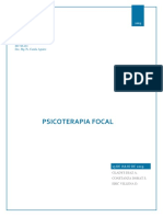 Psicoterpia Focal