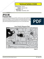 Technical Bulletin #1650: Pressure Test