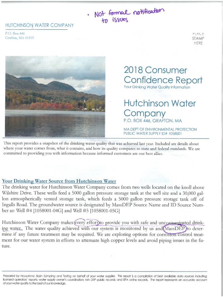 Hutchinson Water Co. Report PDF