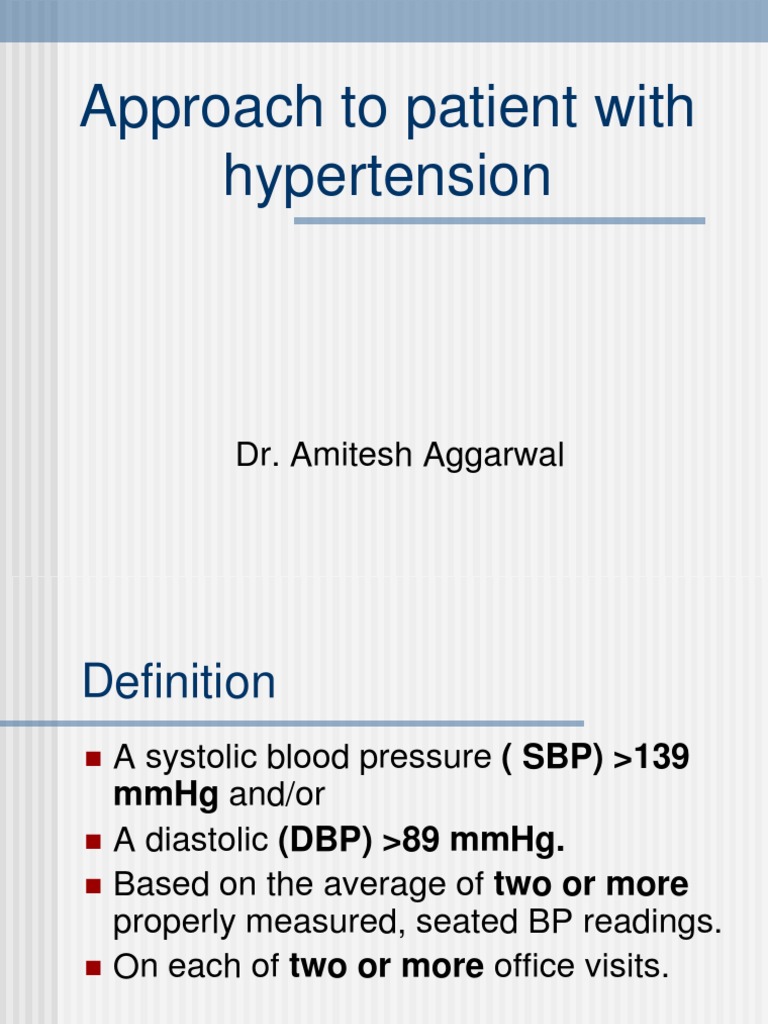 Hypertension Management Guidelines | PDF | Hypertension | Blood Pressure