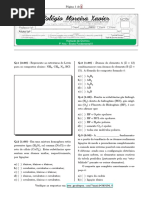 prova quimica