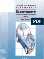 (Cahier Technique Automobile) Guy Hubert-Electricité - Tome 2 - Batterie, Alternateur, Démarreur-ETAI