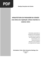 Arquitetura da Paisagem