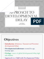 Approach To Developmental Delay Training Module