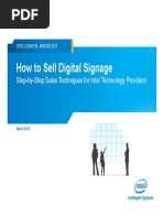 How To Sell Digital Signage Presentation