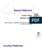 Auction-Based Platforms: Susan Athey Market Design