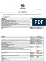 Schedule 19 For Outdoor Advertising Signs Tariffs 2019-20