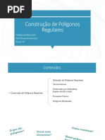 Construção de Polígonos Regulare