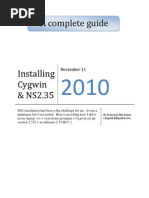 Download Cygwin Ns2 Complete Installation Guide by Md Rubaiyat Bin Sattar SN42038608 doc pdf