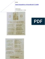 El Santo Escapulario y El Incendio Del 7.3.1834