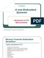 Micro II and Embedded Systems: Introduction To PIC Microcontroller