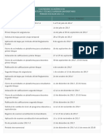 Calendario Escolar Semestral 2017-2 PDF