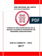 Estructura para El Curriculo 2017 Agroindustria.