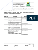 Procedimiento Manejo de Residuos Solidos y Liquidos