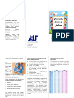 Trifoliado de Desnutrición 