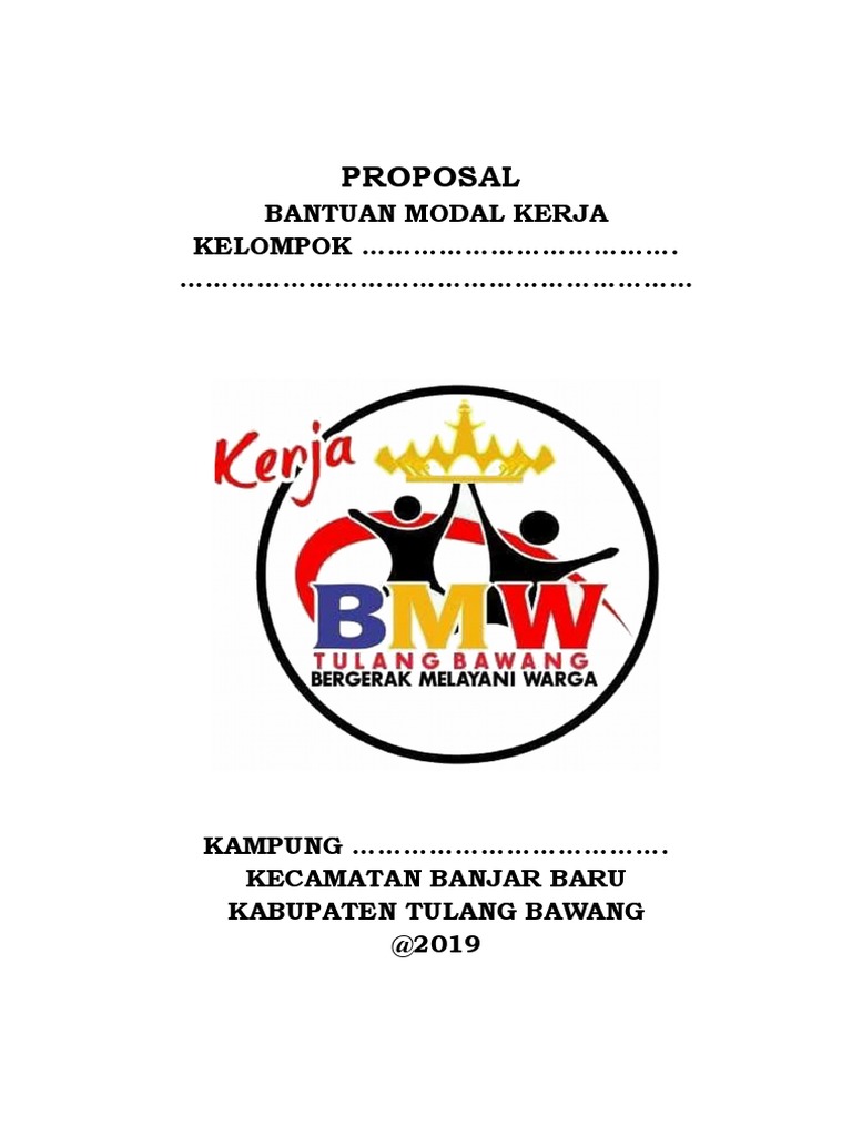 Proposal Modal Kerja Ekonomi Kreatif | PDF