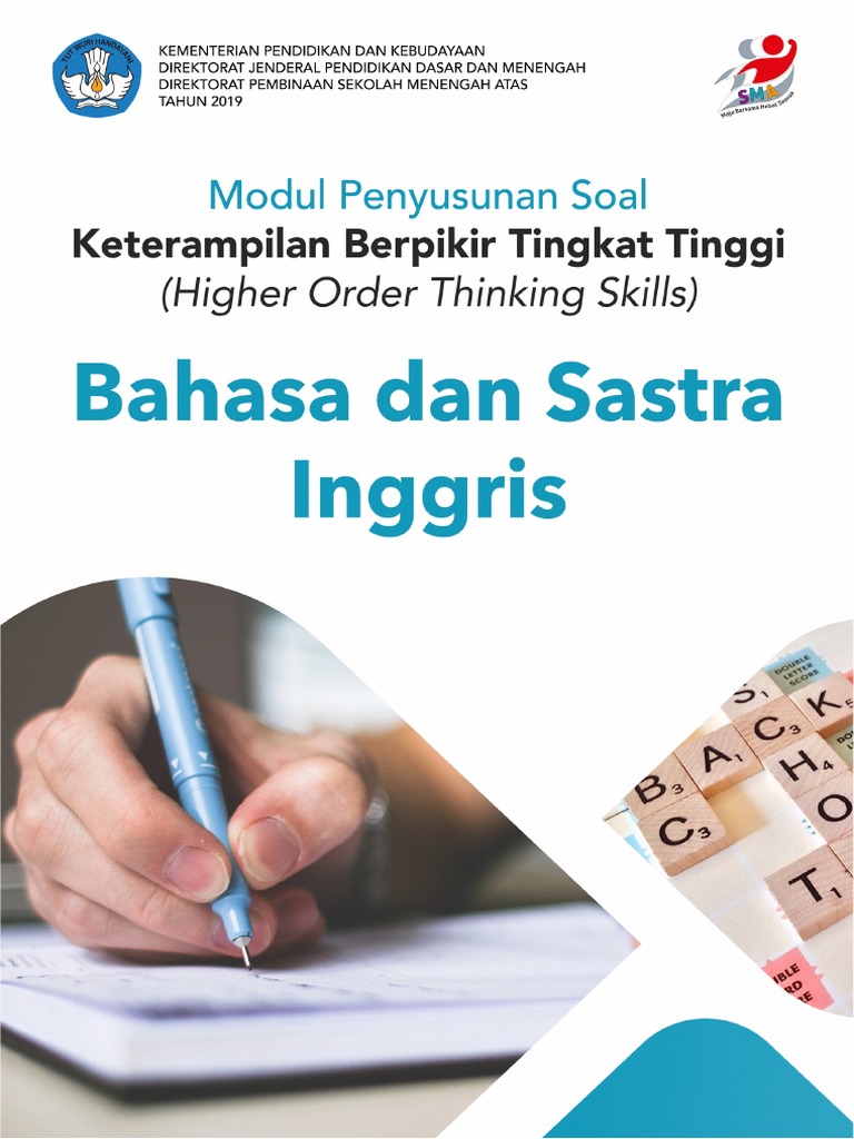 23 Modul Penyusunan Soal Hots Bahasa Dan Sastra Inggris Pdf