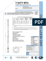 2422 Heavy Duty Mto: Tapered Round Steel Sectional Steel Poles Heavy Duty Features