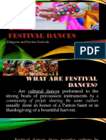 Festival Dances: Religious and Secular Festivals