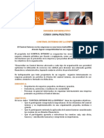 Dossier Informativo Control Interno