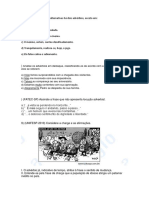 Atividade Avaliativa, Conceito e Exemplos de Advérbios