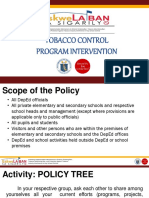 Tobacco Control Intervention Program