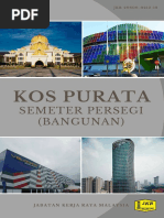 Kos Purata Semeter Persegi Bangunan Bil 1 2017