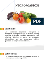 Alimentos Orgánicos Nutricion