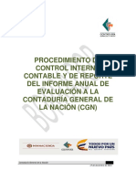 Proyecto Procedimiento Control Interno Contable (17-12-2015) PDF