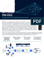 Neptune NPT-1010D Din-Rail: Managed Packet Transport Edge Device