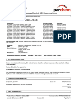 MSDS Fosroc Flexcell