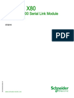 Modicon X80: BMXNOM0200 Serial Link Module User Manual