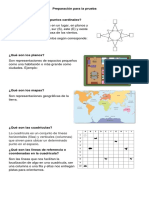 Preparacion para La Prueba 3º BASICO HISTORIA