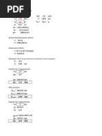 Water Hammer Calculation