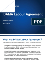 DAMA - Labour Agreement VIC Presentation PDF