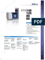 Power Factor Regulator PFR140 Features