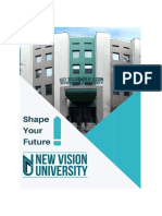 Get Admission in New Vision University PDF